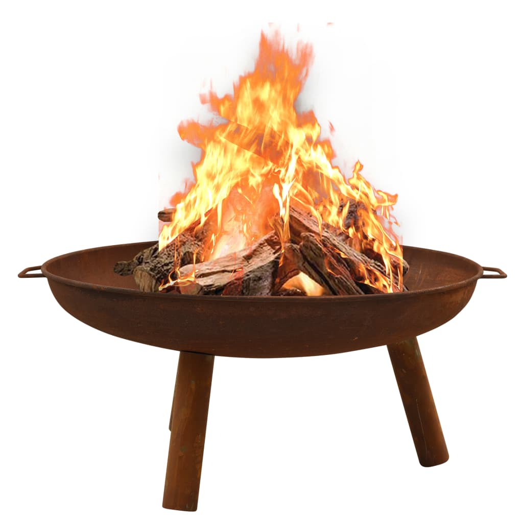 vidaXL Fire Pit 91x81.5x40 cm Steel