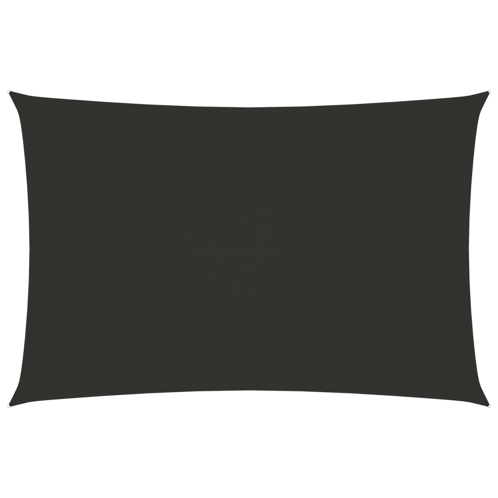 vidaXL Sunshade Sail Oxford Fabric Rectangular 2x4.5 m Anthracite