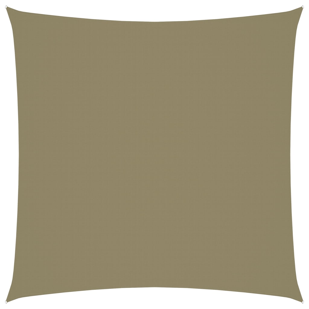 vidaXL Sunshade Sail Oxford Fabric Square 4.5x4.5 m Beige