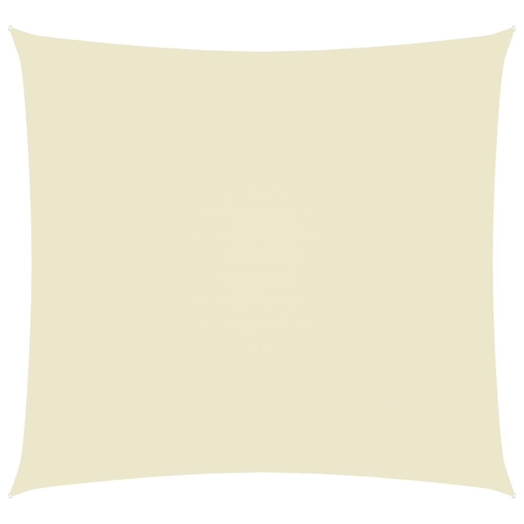 vidaXL Sunshade Sail Oxford Fabric Rectangular 2x2.5 m Cream
