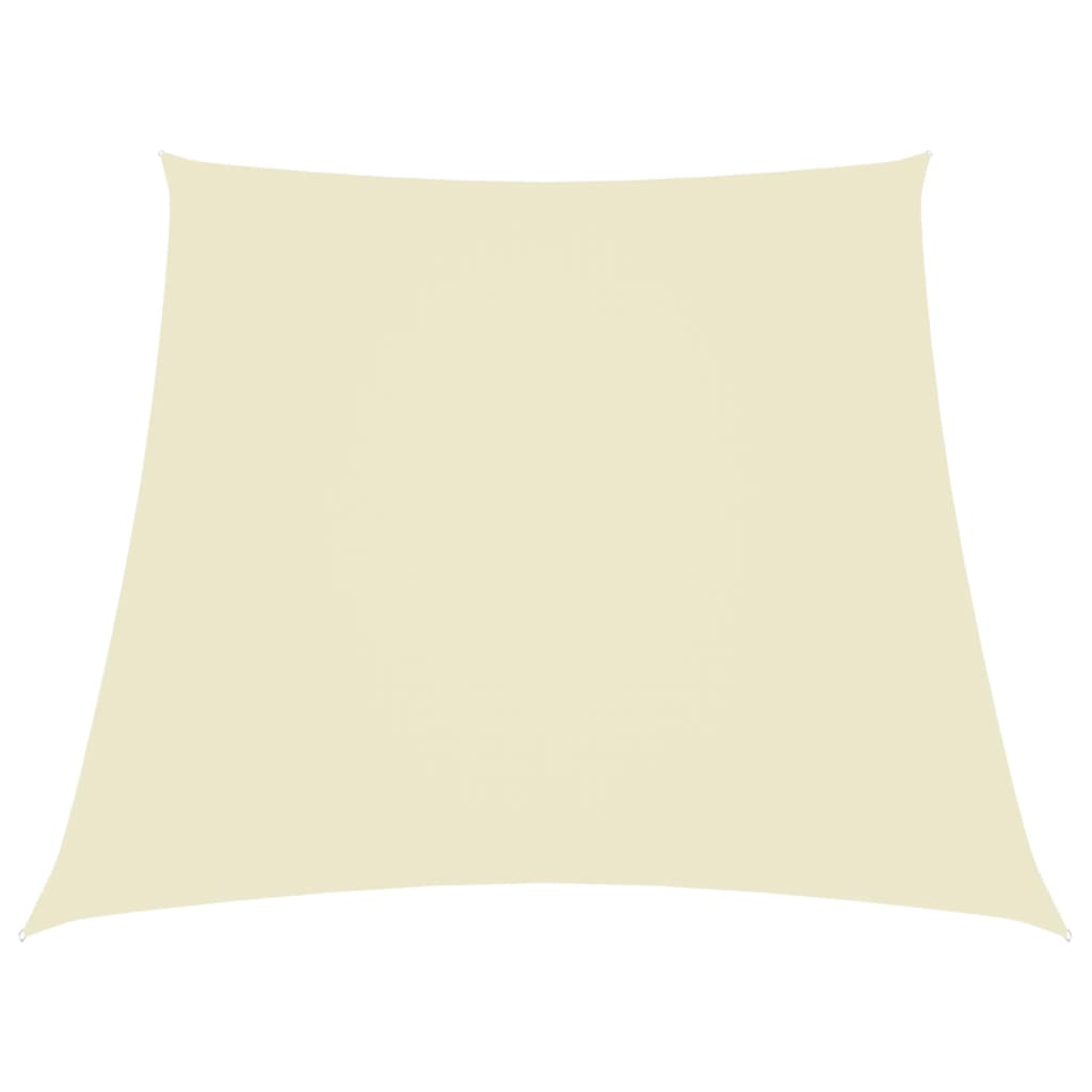 vidaXL Sunshade Sail Oxford Fabric Trapezium 3/4x3 m Cream