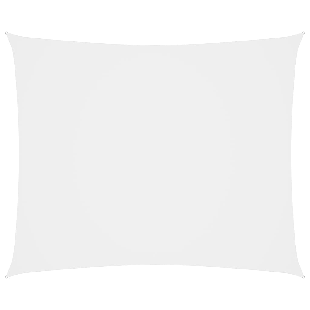 vidaXL Sunshade Sail Oxford Fabric Rectangular 4x5 m White