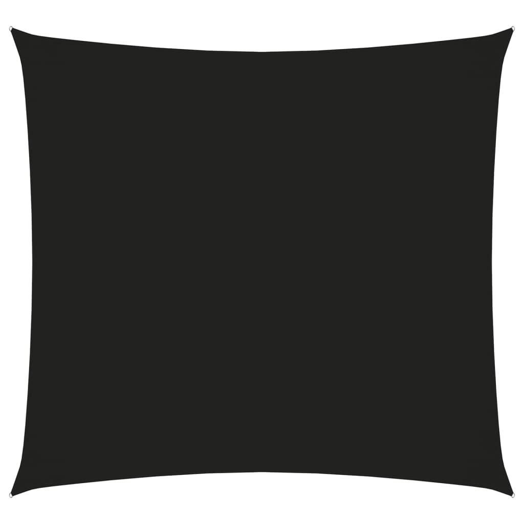 vidaXL Sunshade Sail Oxford Fabric Square 2.5x2.5 m Black