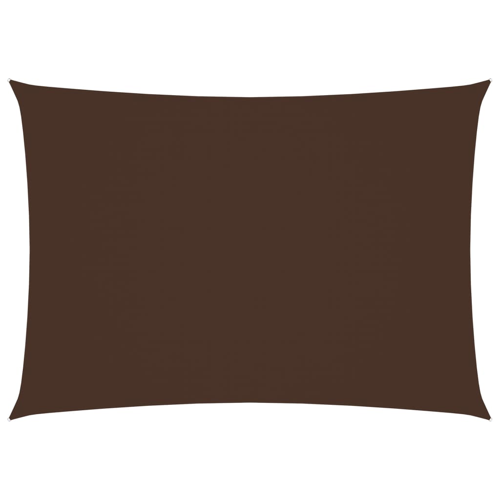vidaXL Sunshade Sail Oxford Fabric Rectangular 2x4 m Brown