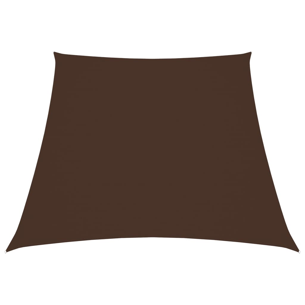 vidaXL Sunshade Sail Oxford Fabric Trapezium 3/4x3 m Brown
