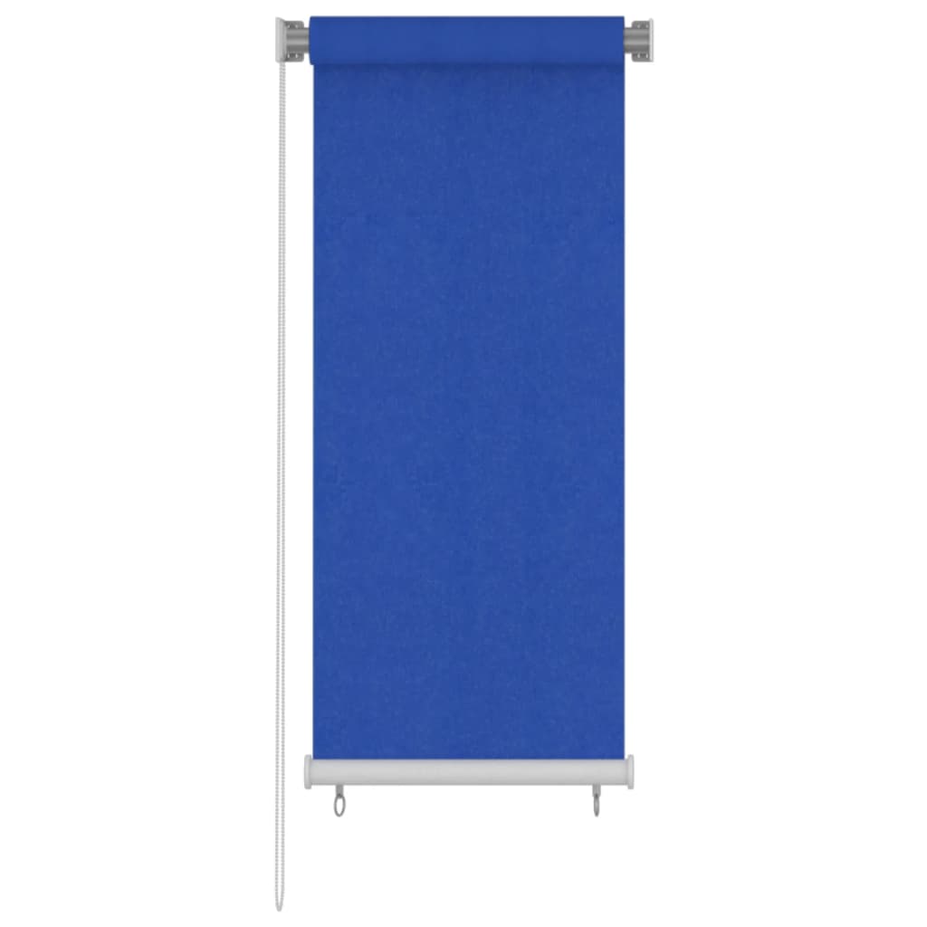 vidaXL Outdoor Roller Blind 60x140 cm Blue HDPE