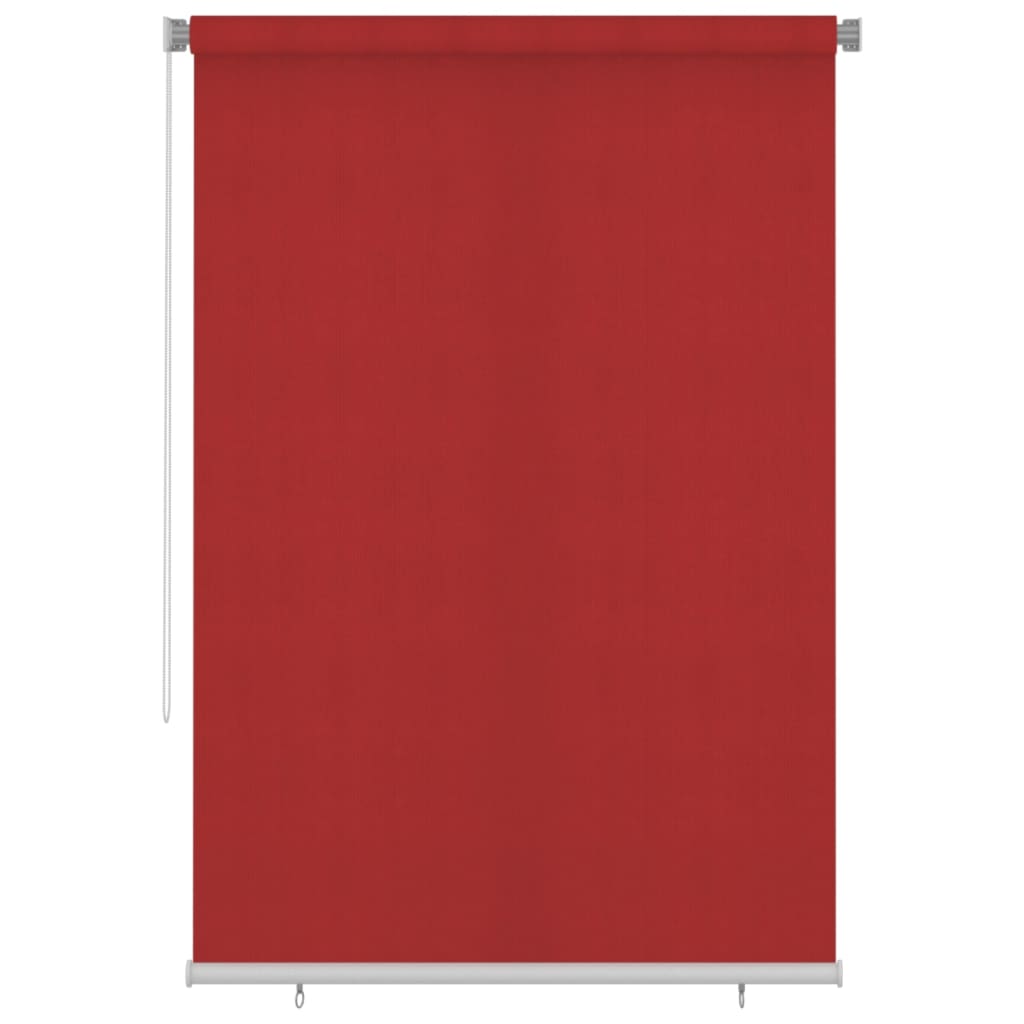 vidaXL Outdoor Roller Blind 160x230 cm Red HDPE