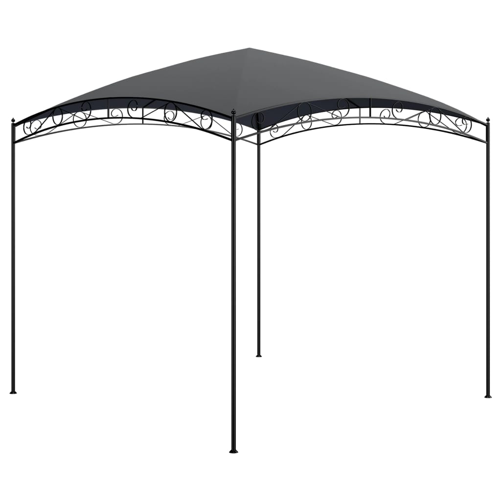 vidaXL Gazebo 3x3x2.65 m Anthracite 180 g/må_