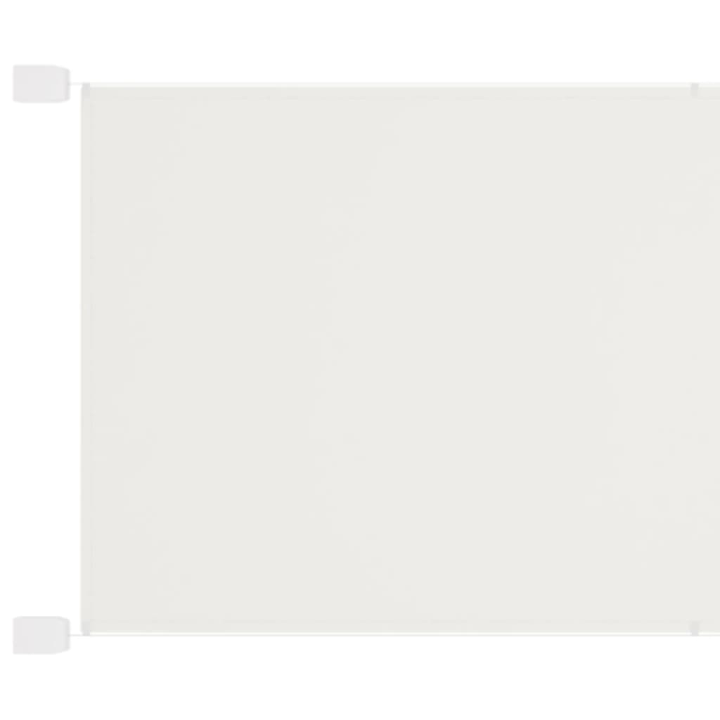 vidaXL Vertical Awning White 60x420 cm Oxford Fabric