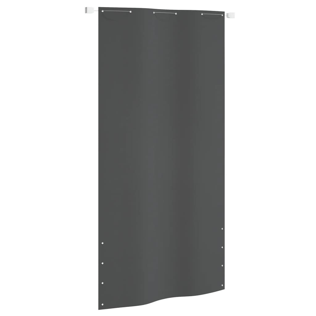 vidaXL Balcony Screen Anthracite 120x240 cm Oxford Fabric
