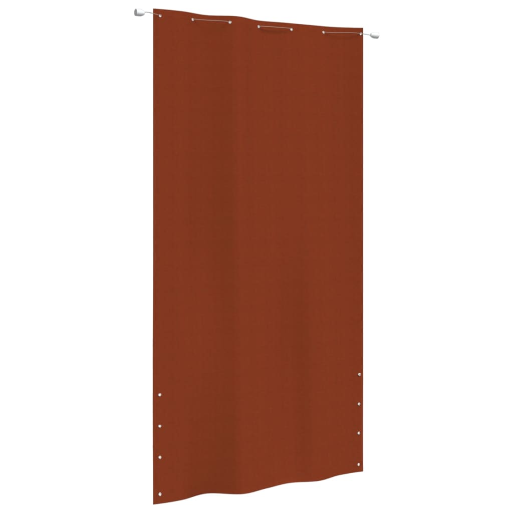 vidaXL Balcony Screen Terrecotta 140x240 cm Oxford Fabric