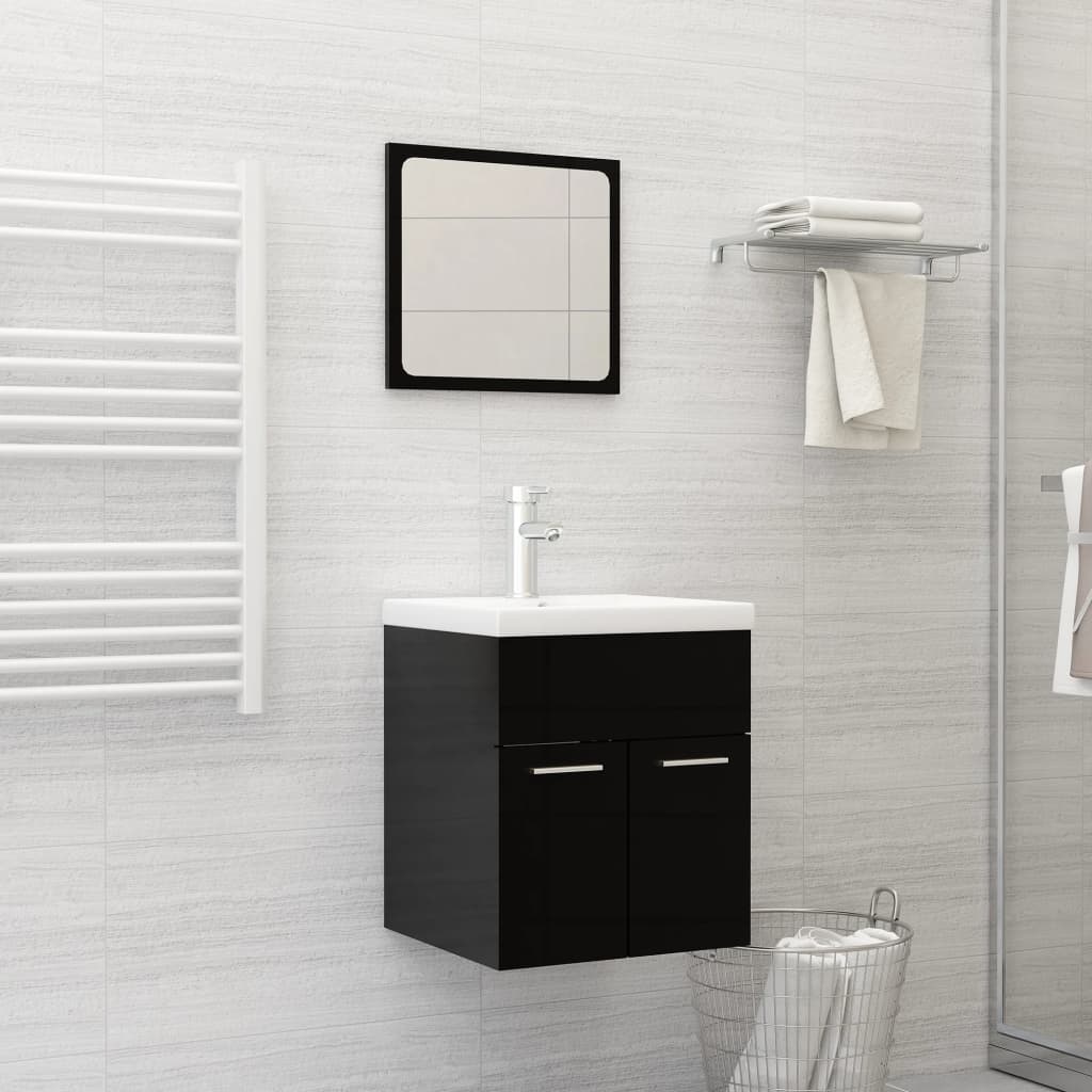 vidaXL Built-in Basin with Faucet 42x39x18 cm Ceramic White