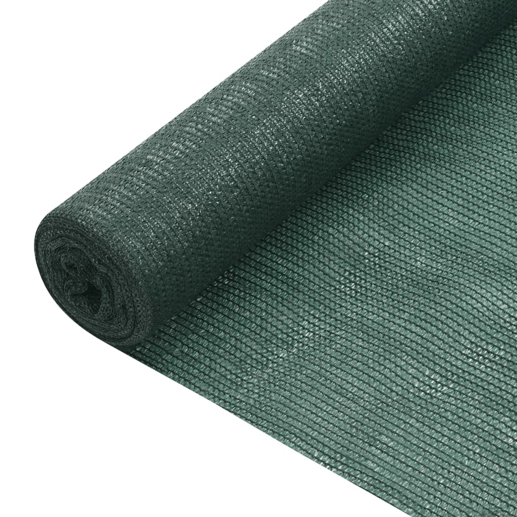 vidaXL Privacy Net Green 1x25 m HDPE 75 g/må_