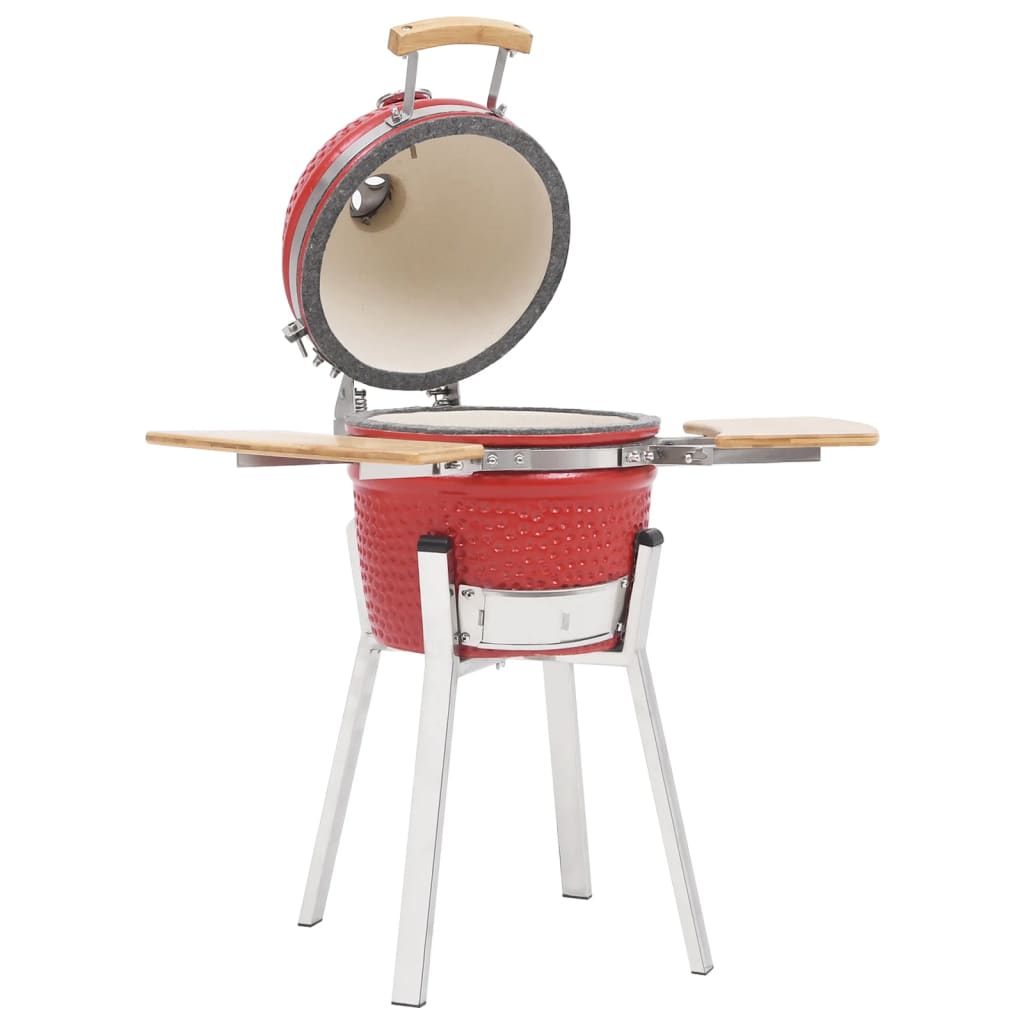 vidaXL Kamado Barbecue Grill Smoker Ceramic 76 cm