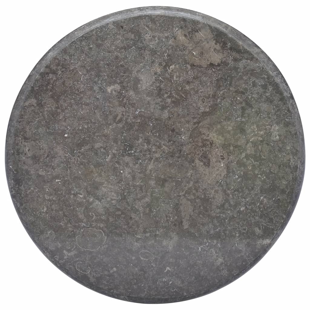 vidaXL Table Top Black Ì÷60x2.5 cm Marble