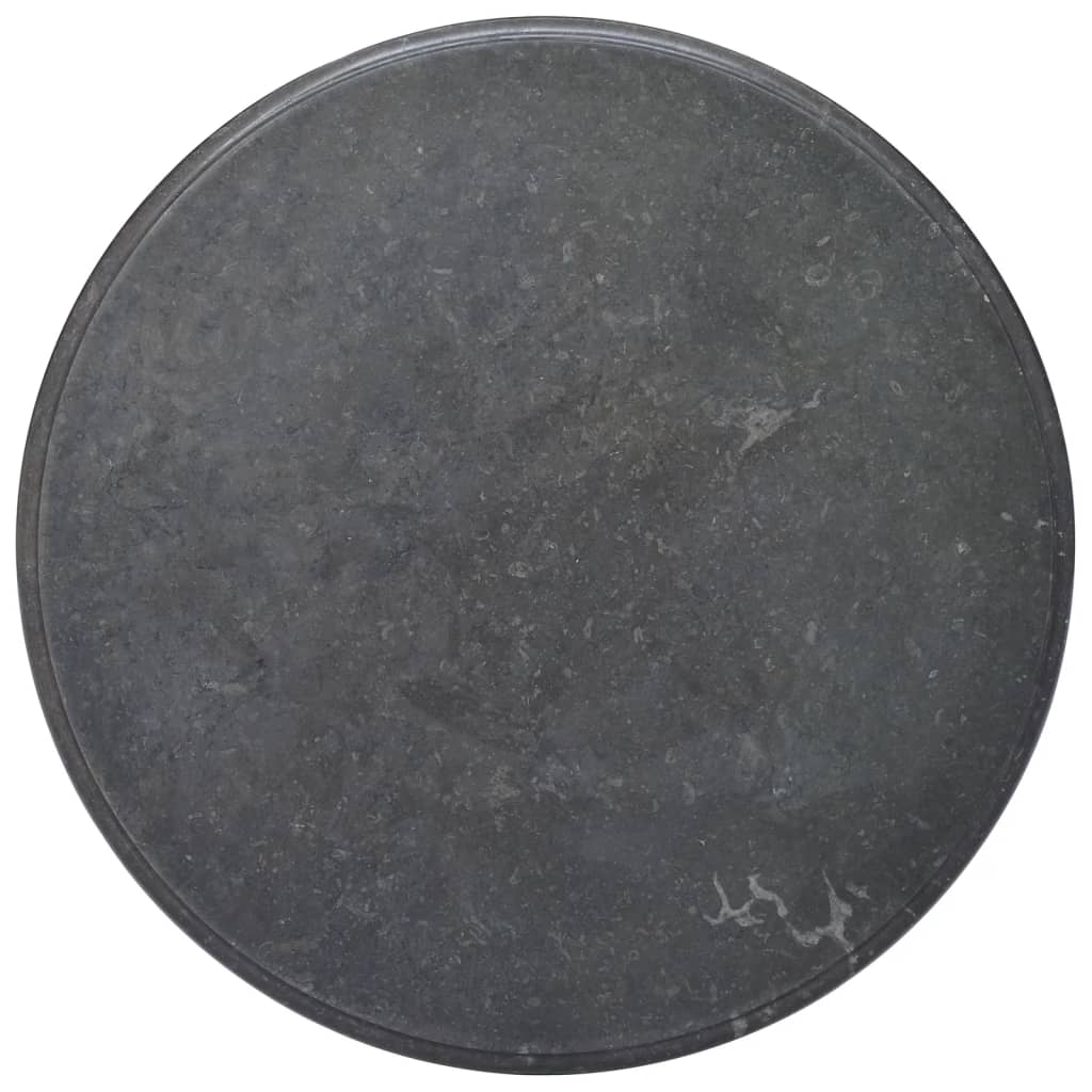 vidaXL Table Top Black Ì÷70x2.5 cm Marble