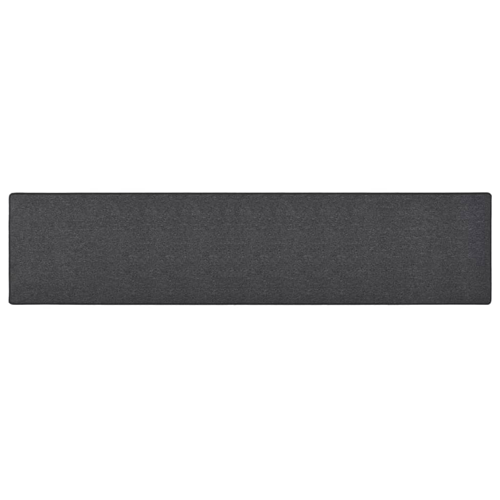 vidaXL Carpet Runner Anthracite 50x250 cm