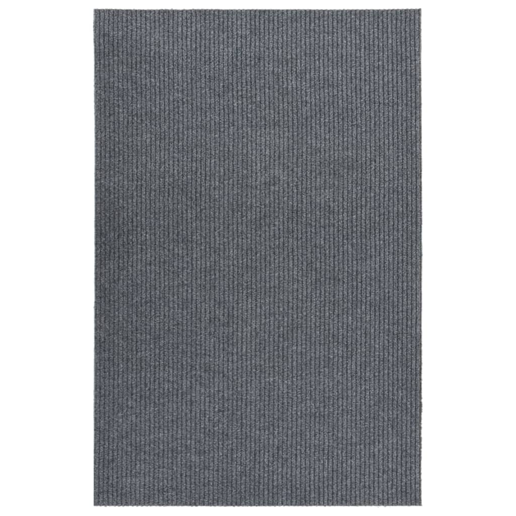 vidaXL Dirt Trapper Carpet Runner 100x150 cm Grey