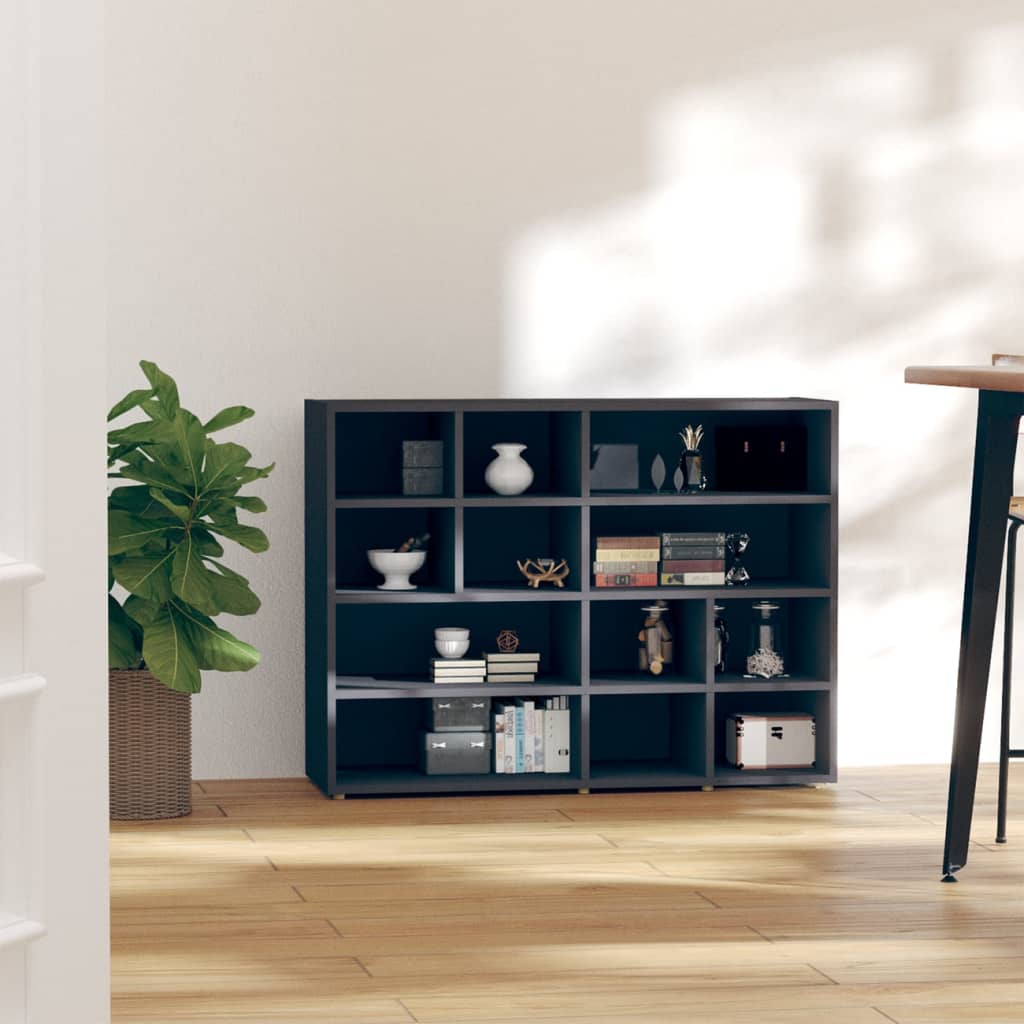 vidaXL Side Cabinet Grey 97x32x72 cm Engineered Wood
