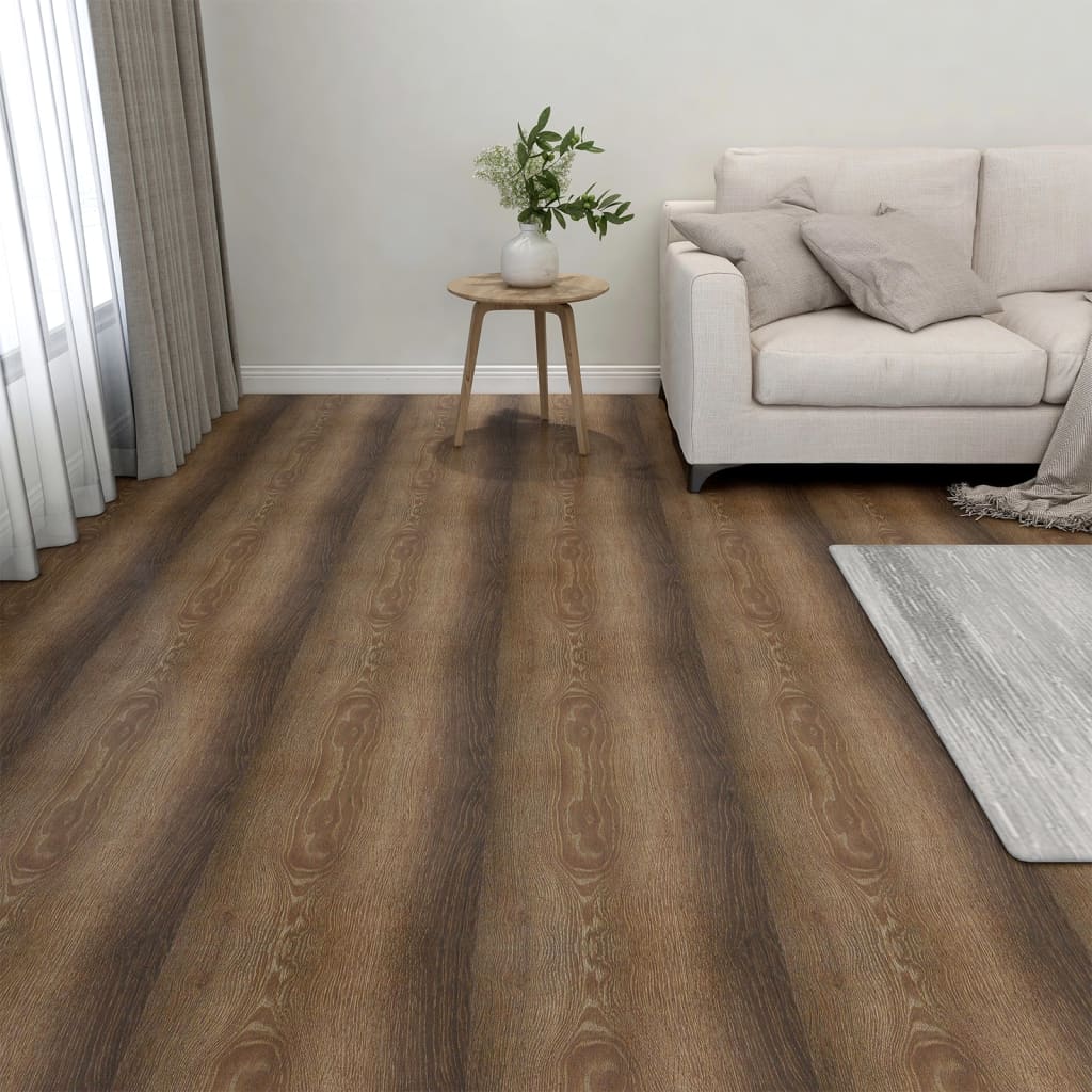 vidaXL Self-adhesive Flooring Planks 20 pcs PVC 1.86 må_ Brown