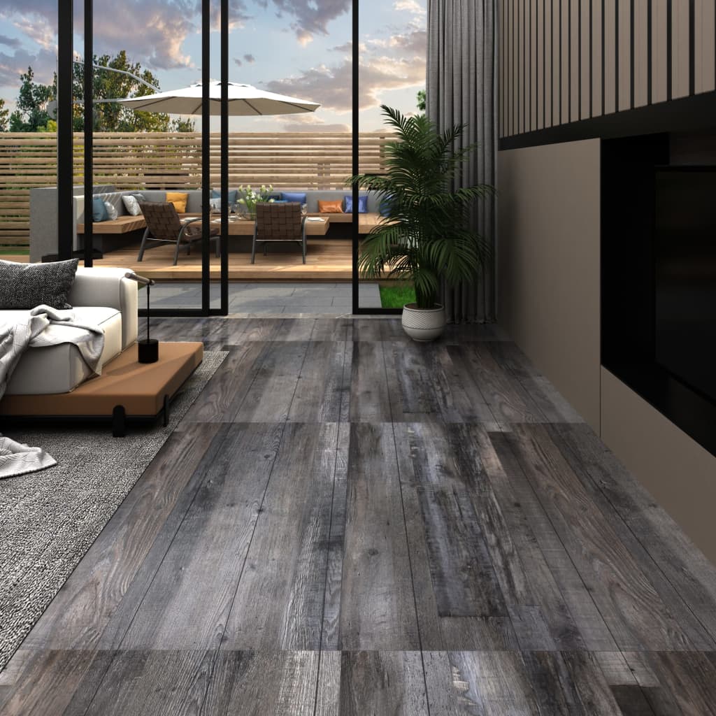 vidaXL Self-adhesive PVC Flooring Planks 5.21 må_ 2 mm Industrial Wood