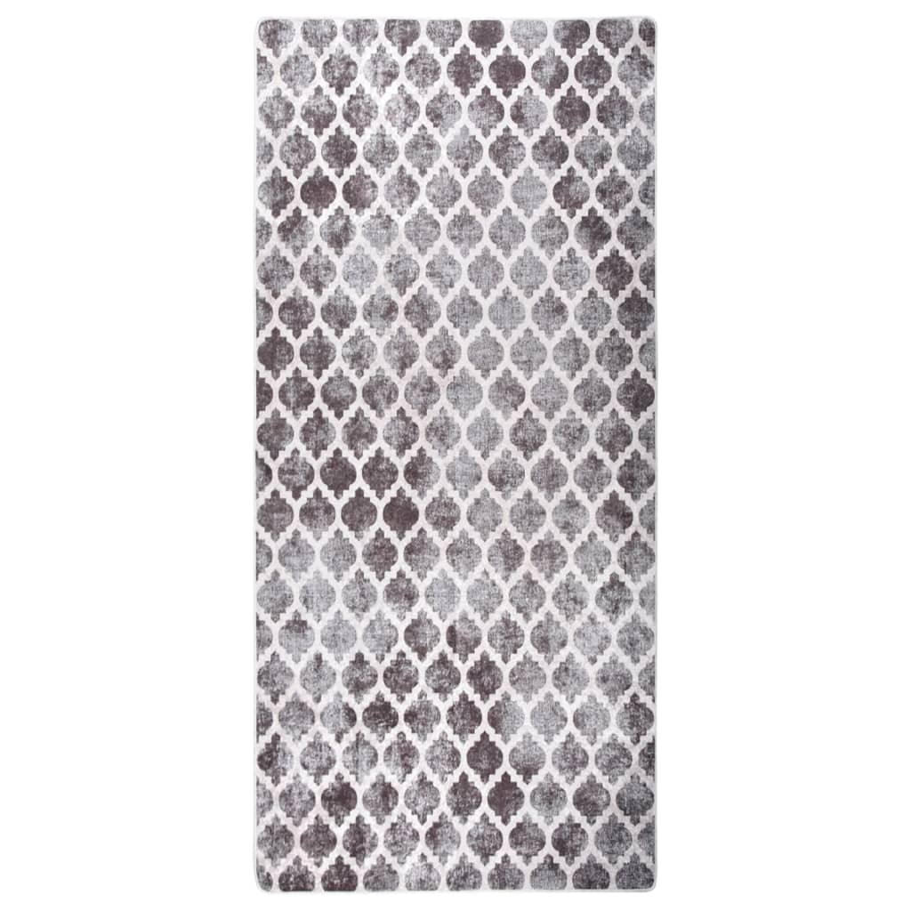 vidaXL Rug Washable 80x300 cm Multicolour Anti Slip