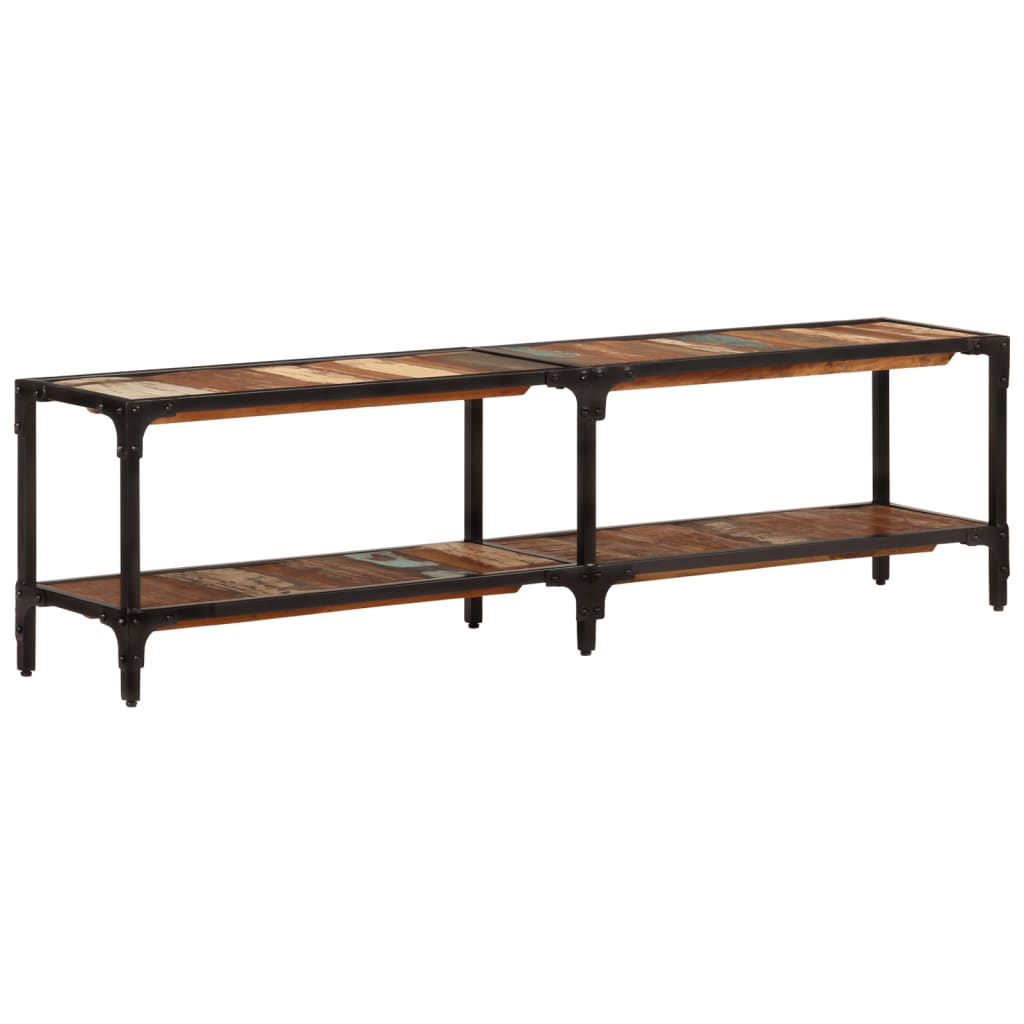 vidaXL TV Cabinet 150x30x41 cm Solid Wood Reclaimed