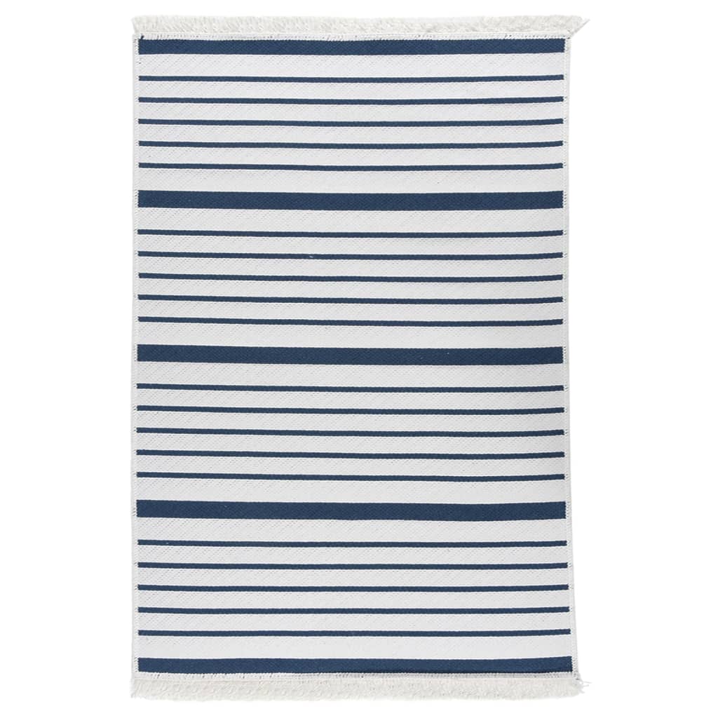 vidaXL Rug Marine 160x230 cm Cotton