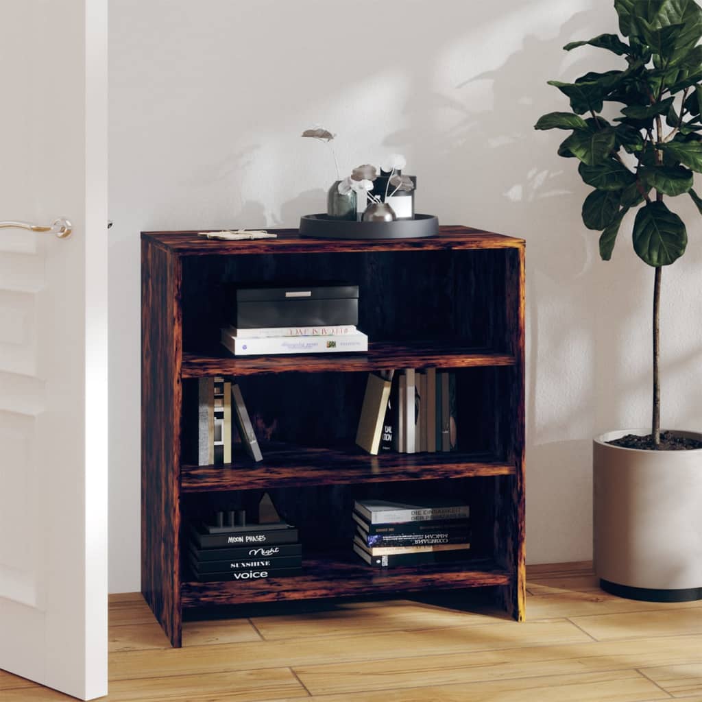 vidaXL Sideboard Smoked Oak 70x40.5x75 cm Engineered Wood