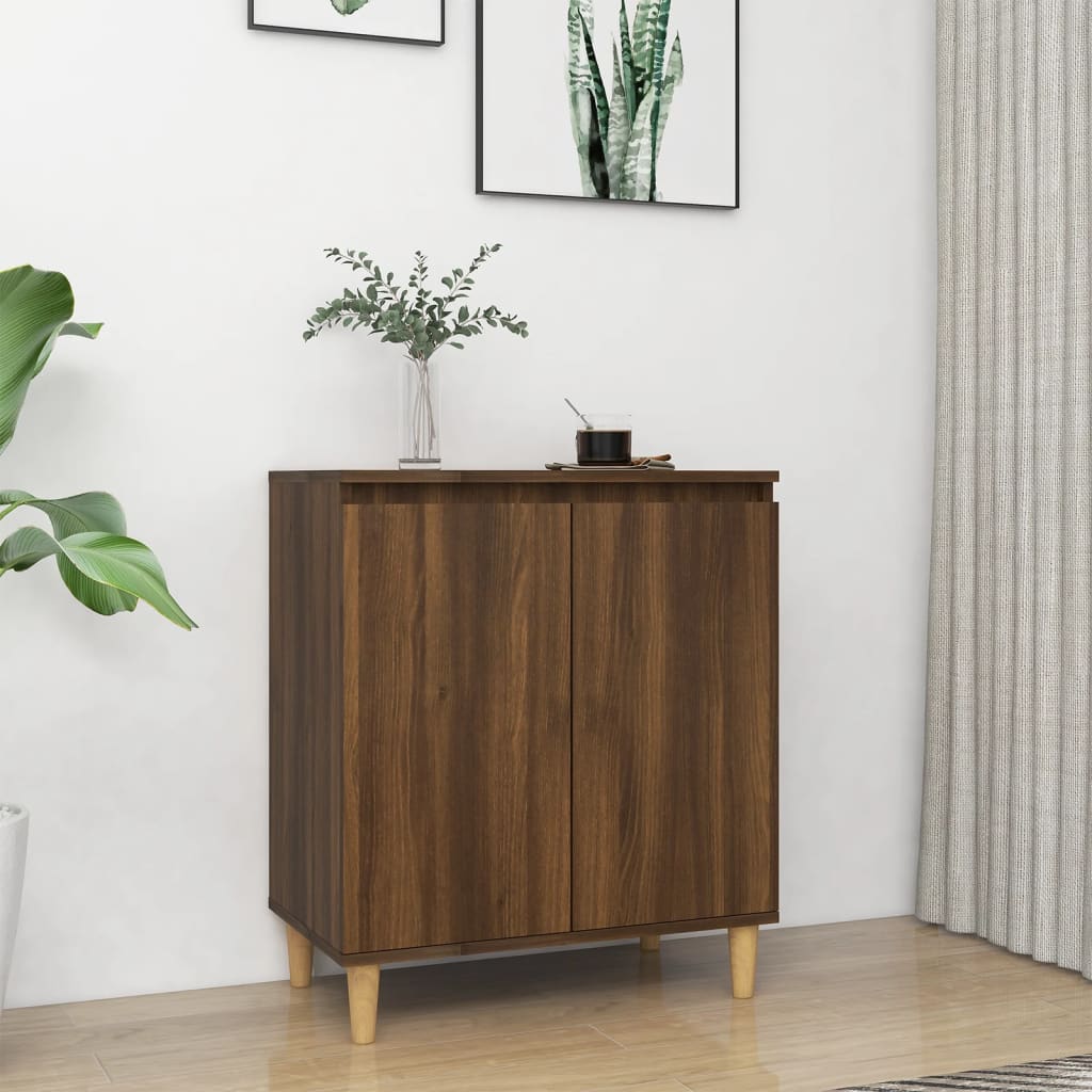 vidaXL Sideboard Brown Oak 60x35x70 cm Engineered Wood