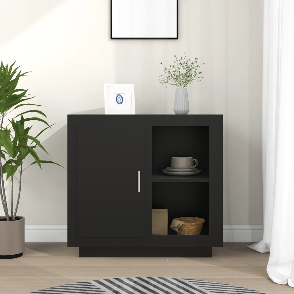 vidaXL Sideboard Black