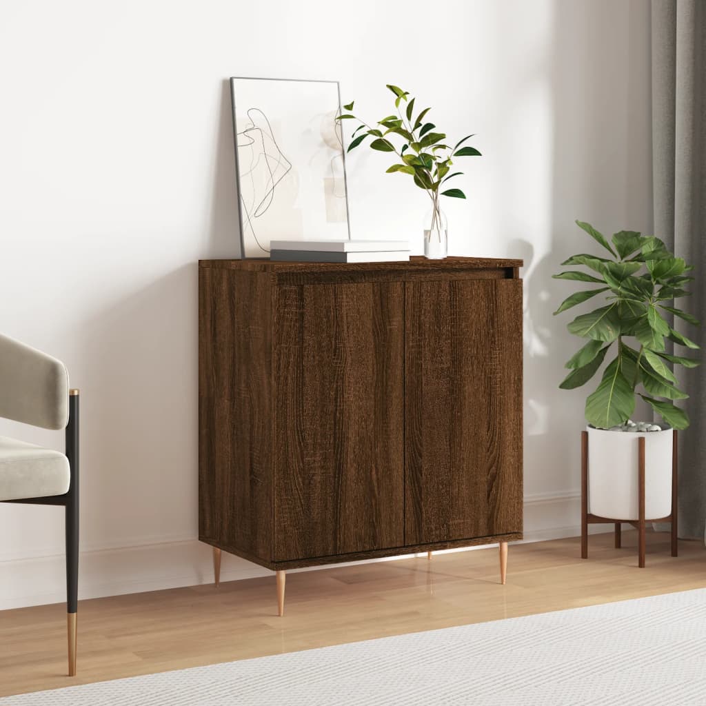 vidaXL Sideboard Brown Oak 60x35x70 cm Engineered Wood