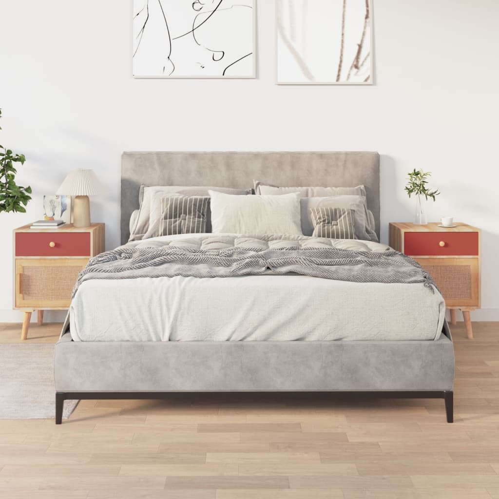 vidaXL Bedside Cabinets 2 pcs 40x30x55 cm Engineered Wood