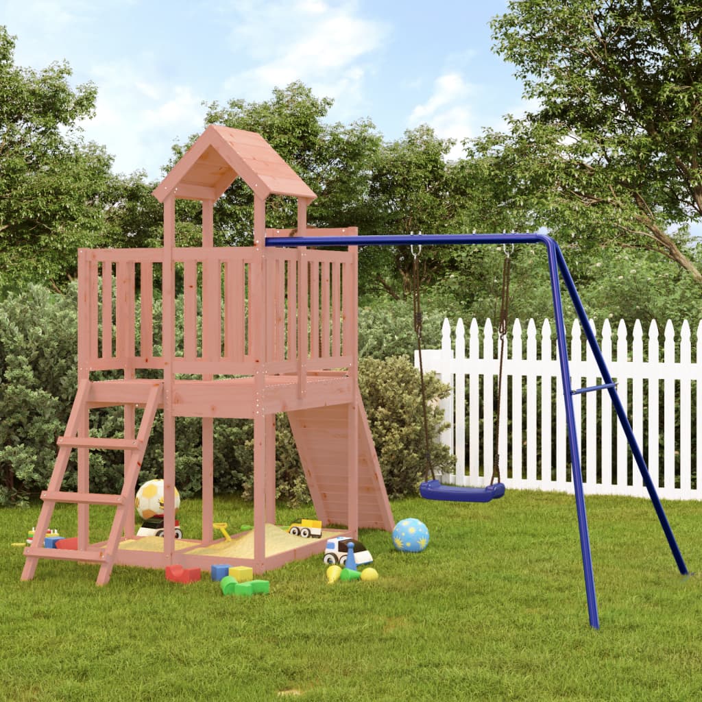 vidaXL Outdoor Playset Solid Wood Douglas