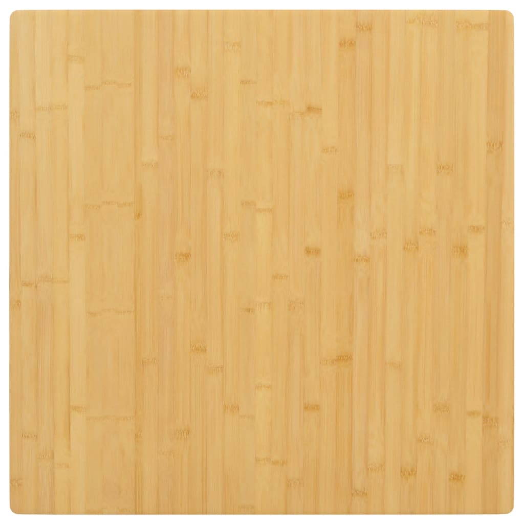 vidaXL Table Top 90x90x1.5 cm Bamboo