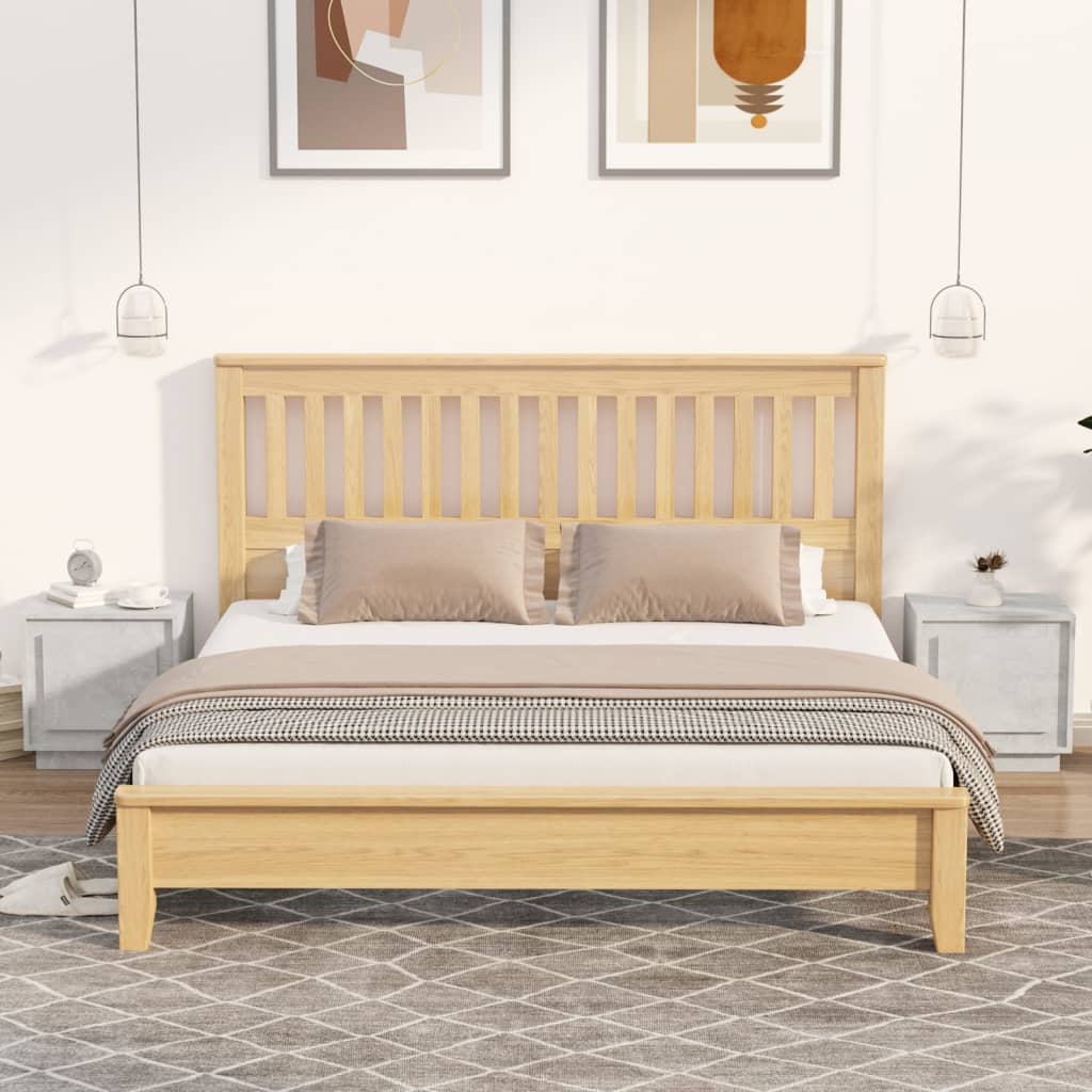 vidaXL Bedside Cabinets 2 pcs Concrete Grey 44x35x45 cm Engineered Wood