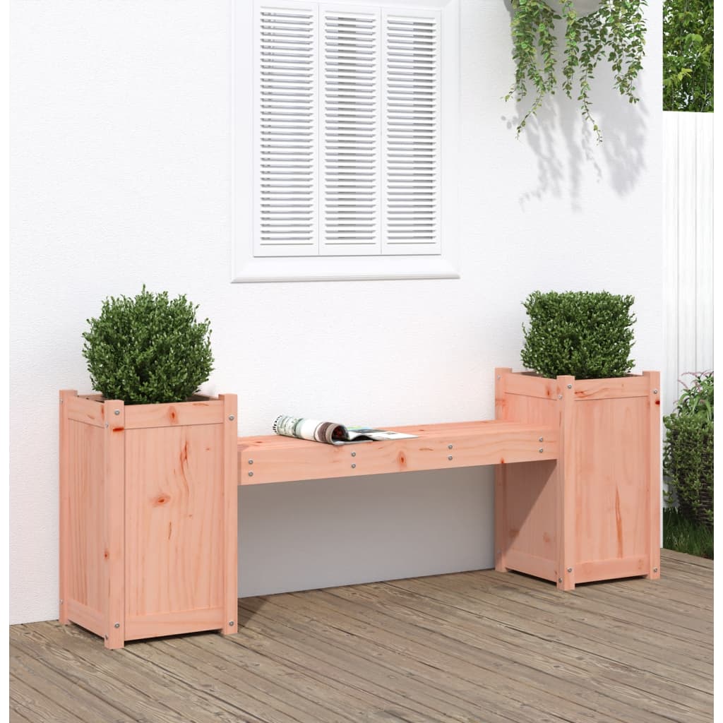 vidaXL Planter Bench 180x36x63 cm Solid Wood Douglas