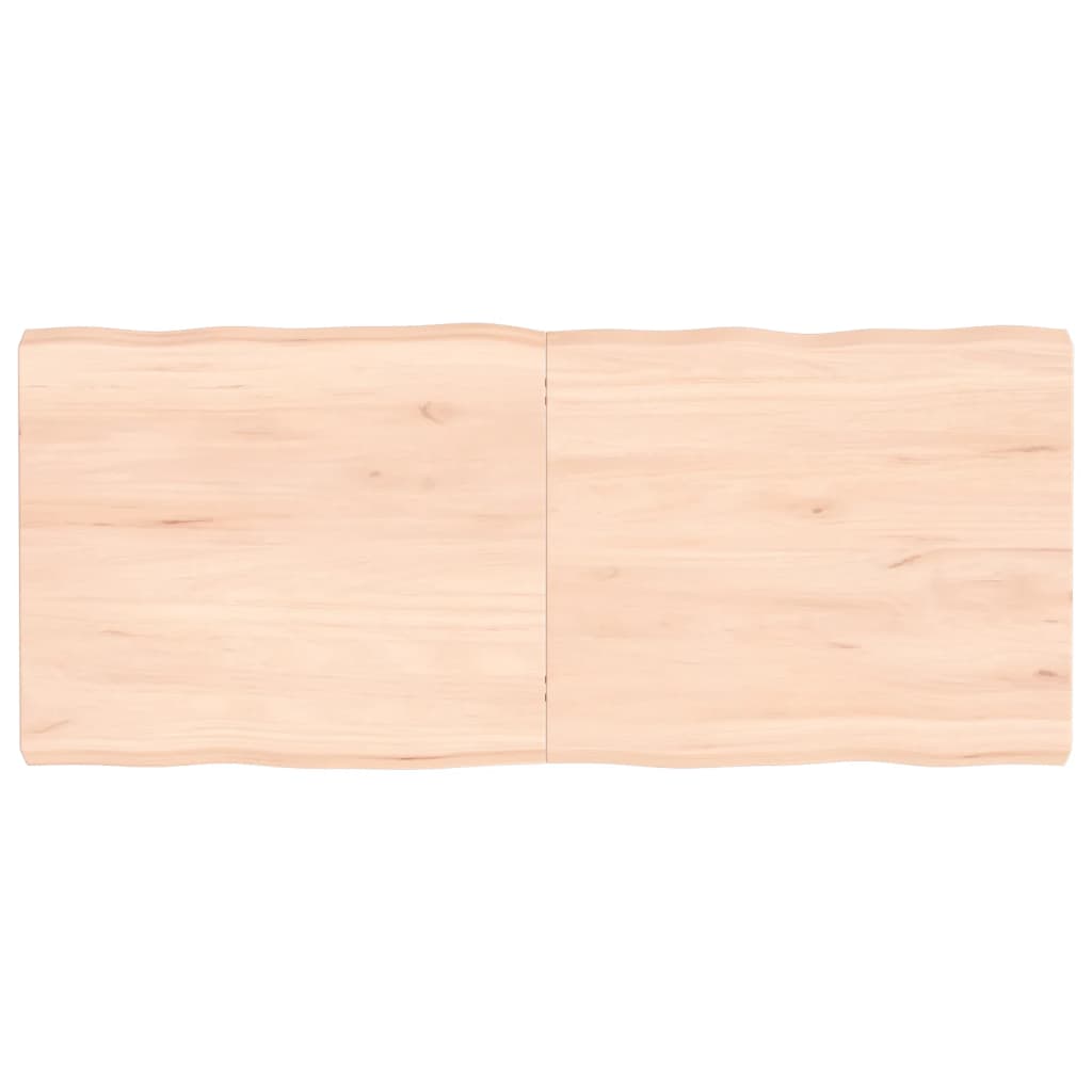 vidaXL Table Top 140x60x(2-6) cm Untreated Solid Wood Live Edge