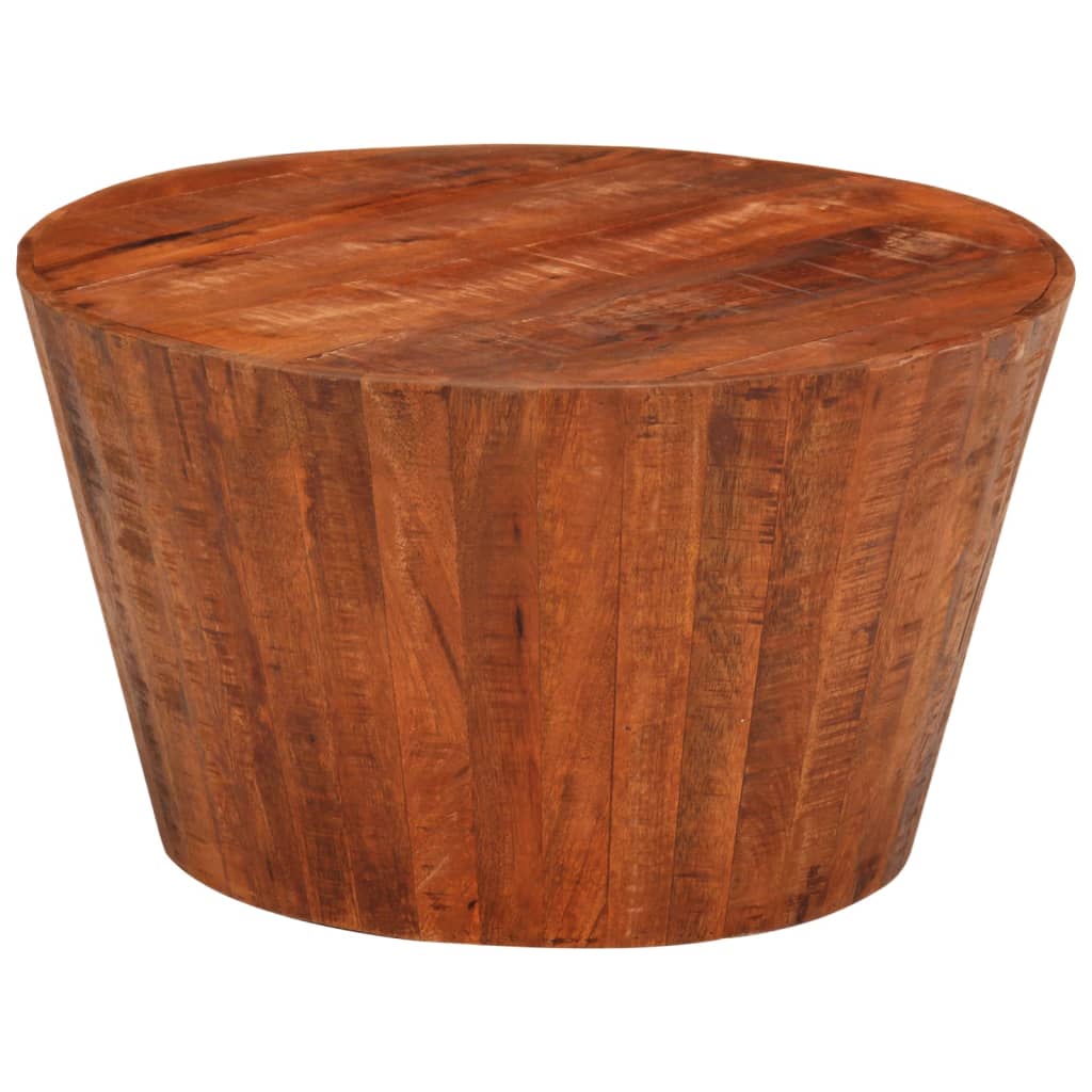 vidaXL Coffee Table Ì÷ 52x30 cm Solid Rough Wood Mango