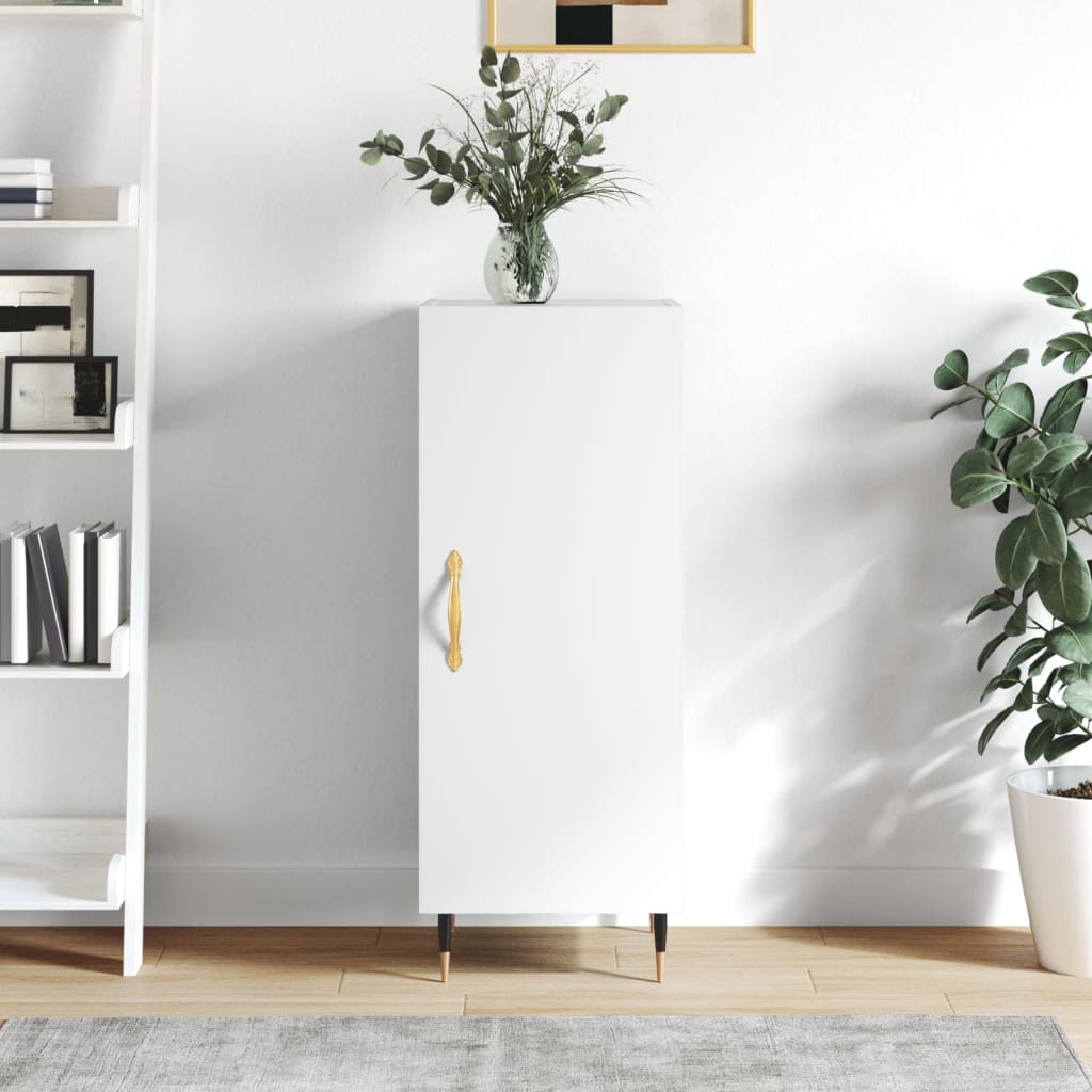 vidaXL Sideboard White 34.5x34x90 cm Engineered Wood