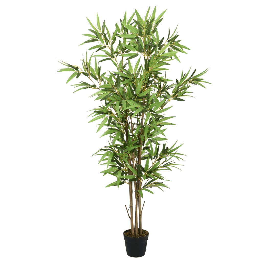 vidaXL Artificial Bamboo Tree 1288 Leaves 180 cm Green