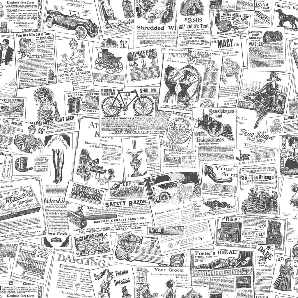 Noordwand Homestyle Wallpaper Papers Black and White