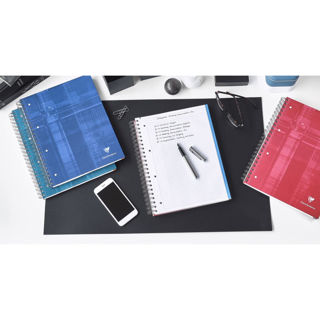 Clairefontaine Notebooks Bind'O Block A4 80 Sheets Squared 5x5 mm 5 pcs