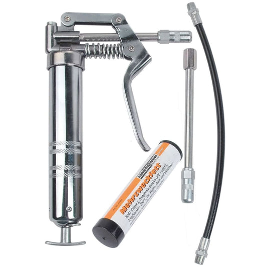 BrÌ_der Mannesmann Grease Gun Metal Silver 47002