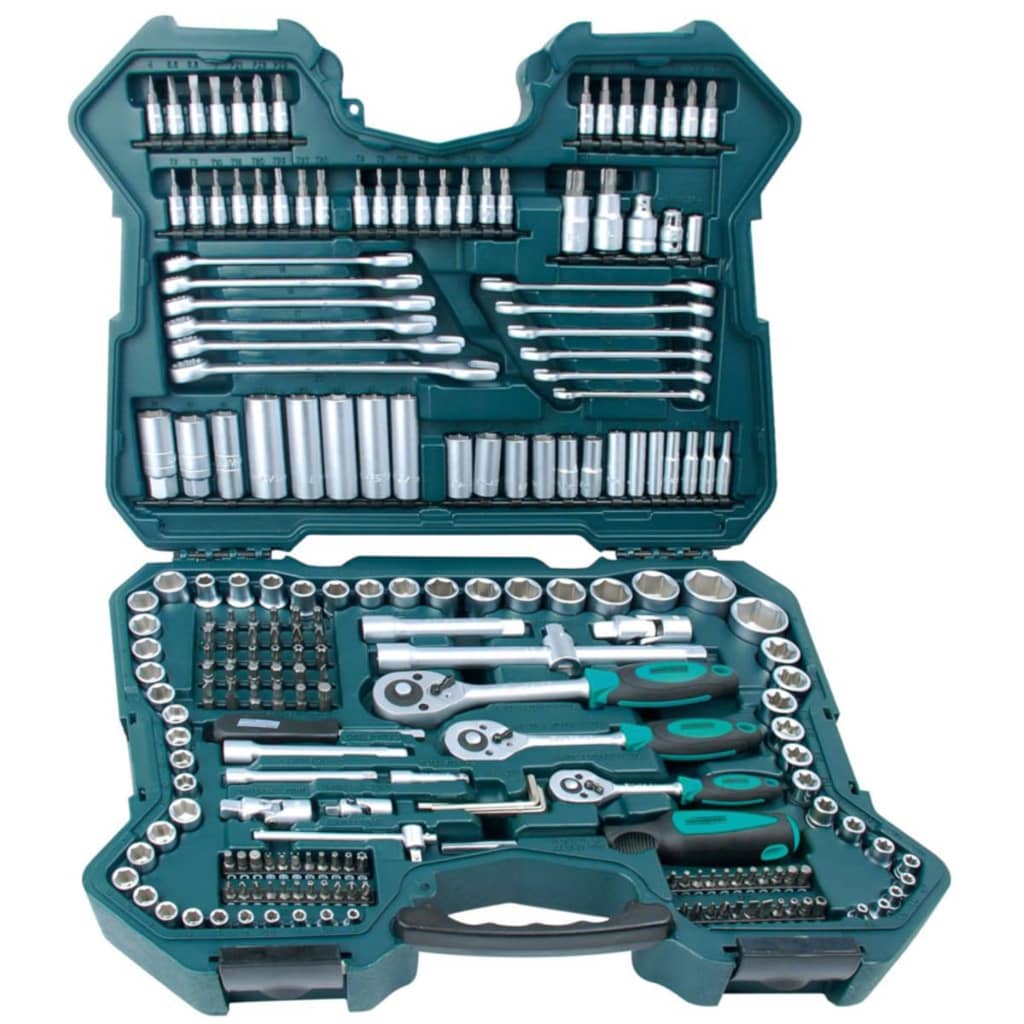 BrÌ_der Mannesmann 215 Piece Ratcheting Socket Spanner Set 98430