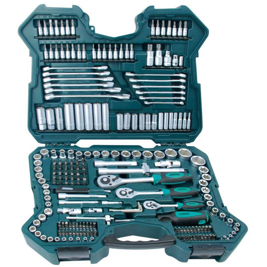 BrÌ_der Mannesmann 215 Piece Ratcheting Socket Spanner Set 98430