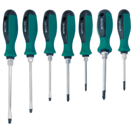 BrÌ_der Mannesmann Seven Piece Screwdriver Set 11115