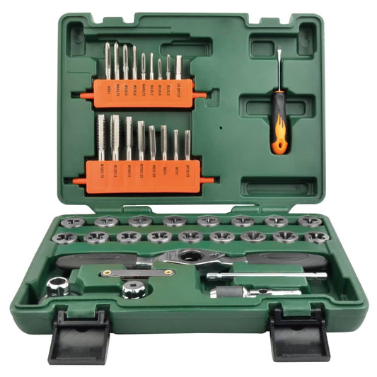 BrÌ_der Mannesmann 40 Piece Hand Tap and Die Set
