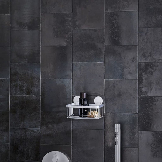 Kleine Wolke Shower Rack Rectangular Rocco Aluminium