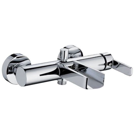 SCHÌÏTTE Bath Shower Mixer Tap with Waterfall Spout NIAGARA